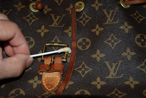 clean vachetta on Louis Vuitton